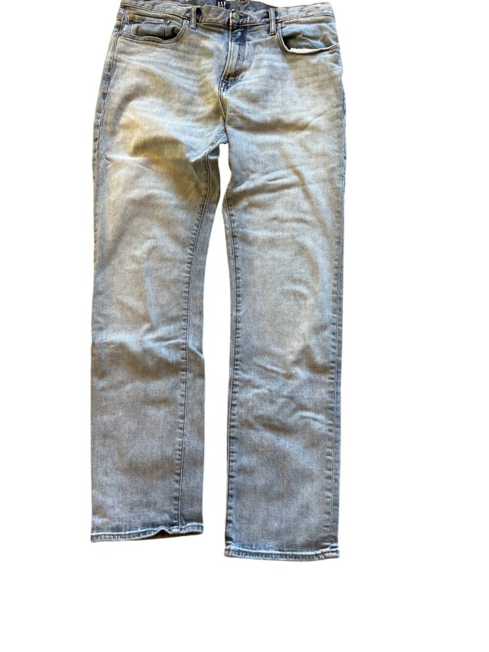 GAP DENIM 1969 36 x 34 straight blue jeans Light Wash